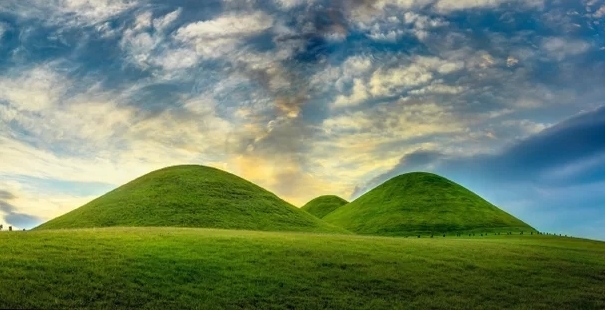 경남의 가야고분군 중 송학동고분군(고성)./제공=경남도