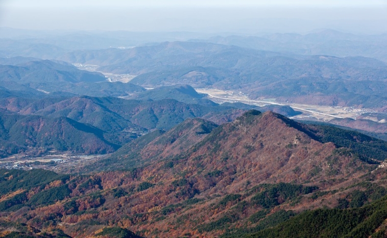 팔공산 전경