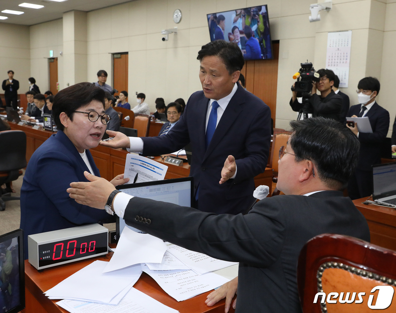 국회환노위노란봉투법직회부설전