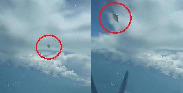 사진 또렷" UFO 콜롬비아서 포착 / 사진:SNS