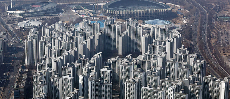 강남3구, 서울 전체 아파트 가격의 43