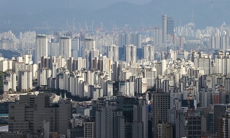 서울 아파트 매매가격 상승세가 횡보 흐름