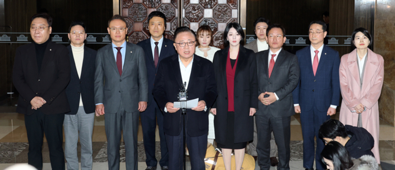 한동훈 제명, 국힘 친한계 의원 16명 지도부 사퇴 요구