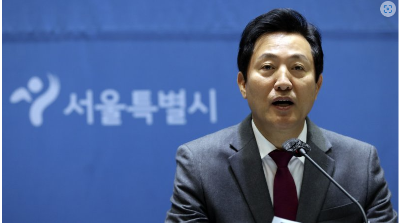 ▲오세훈 서울시장이 지난달 30일 오전 서울 중구 서울시청신청사 대회의실에서 열린 출입기자단 신년간담회에서 발언을 하고 있다. <사진=SNS>