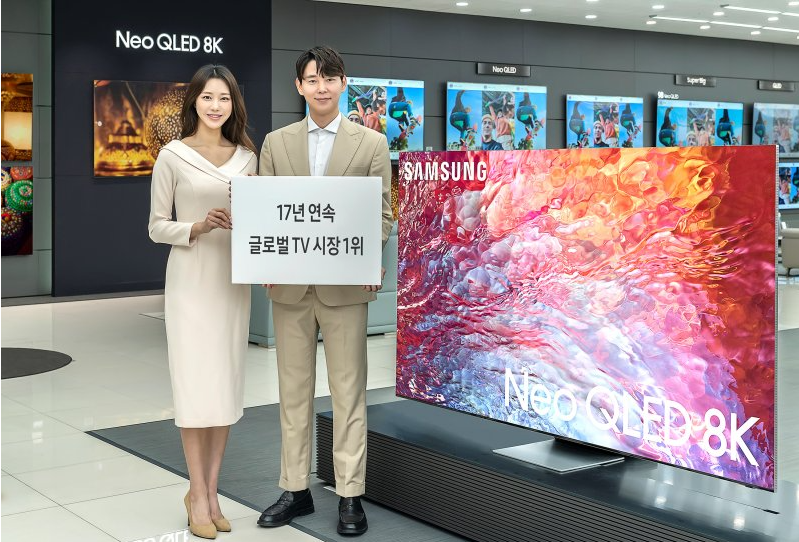 ▲삼성전자가 17년 연속 글로벌 TV시장 1위를 달성했다. <사진=업체 제공>