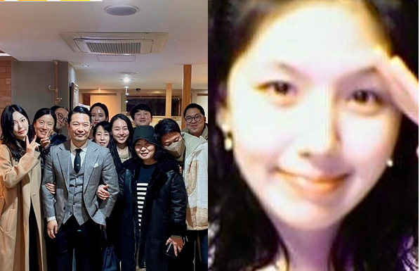 ▲이은주 18주기 모임(왼쪽), 고인 어머니가 공개한 이은주 사진.