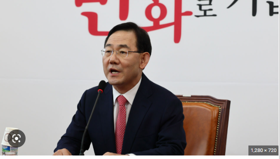▲ 주호영 국민의힘 원내대표가 27일 오전 서울 여의도 국회에서 열린 비상대책위원회의에서 발언을 하고 있다. <사진=SNS>