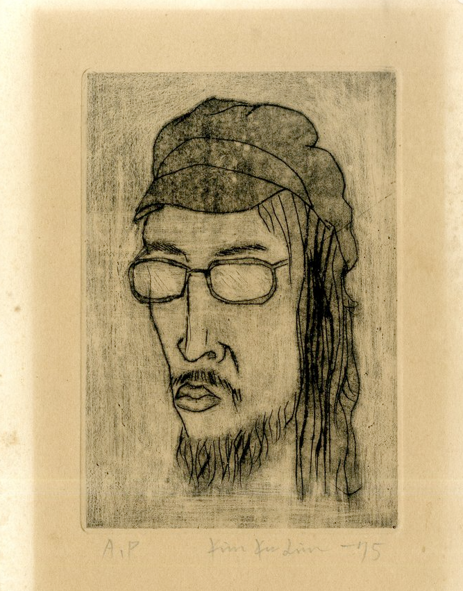 ▲김구림_정찬승 상_1975_ 동판화. <사진=SNS>