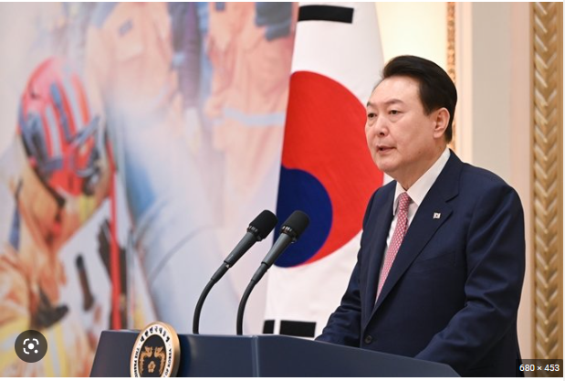 ▲ 윤석열 대통령이 7일 용산 대통령실 청사에서 열린 국무회의에서 모두발언을 하고 있다.. <사진=대통령실 제공>