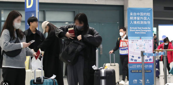▲10일 오전 인천국제공항 제1터미널 입국장. <사진=SNS>