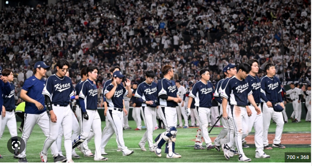 ▲지난 10일 오후 일본 도쿄돔에서 열린 2023 월드베이스볼클래식(WBC) B조 1라운드 대한민국과 일본의 경기에서 대한민국 대표팀이 4대13의 충격적인 대패를 당하면서 한국 야구가 변방으로 밀려났다. <사진=SNS>
