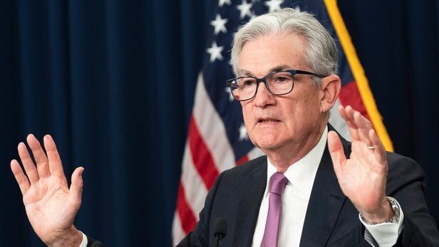 ▲ 22일(현지시간) 제롬 파월 미국 연방준비제도(Fed·연준) 의장이 연방공개시장위원회(FOMC) 정례회의 후 기자회견에서 발언하고 있다. <사진=SNS>