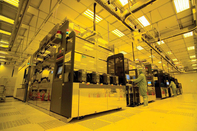 ▲ 대만 TSMC 반도체 생산라인. <사진=TSMC 제공>