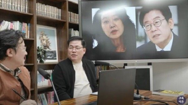 ▲ 유튜브에 출연해 이재명 더불어민주당 대표와 배우 김부선에 대해 언급하는 유동규 전 성남도시개발공사 기획본부장. <사진=SNS>