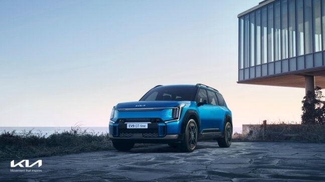 ▲ EV9은 증가하는 대형 SUV 전기차 수요에 맞는 모델로 시장의 기대를 받았다. 99.8kWh 대용량 배터리를 탑재해 1회 충전시 500㎞ 이상의 주행가능거리 달성을 인증 목표로 하고 있다. <사진=SNS>