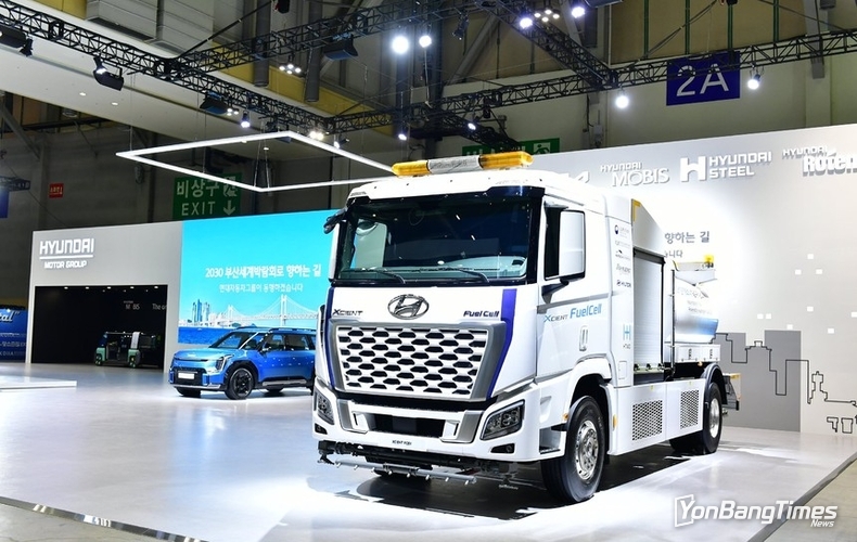 현대자동차그룹, 2023 기후산업국제박람회서 탄소중립 미래 모빌리티와 수소연료전지 신기술 선보여